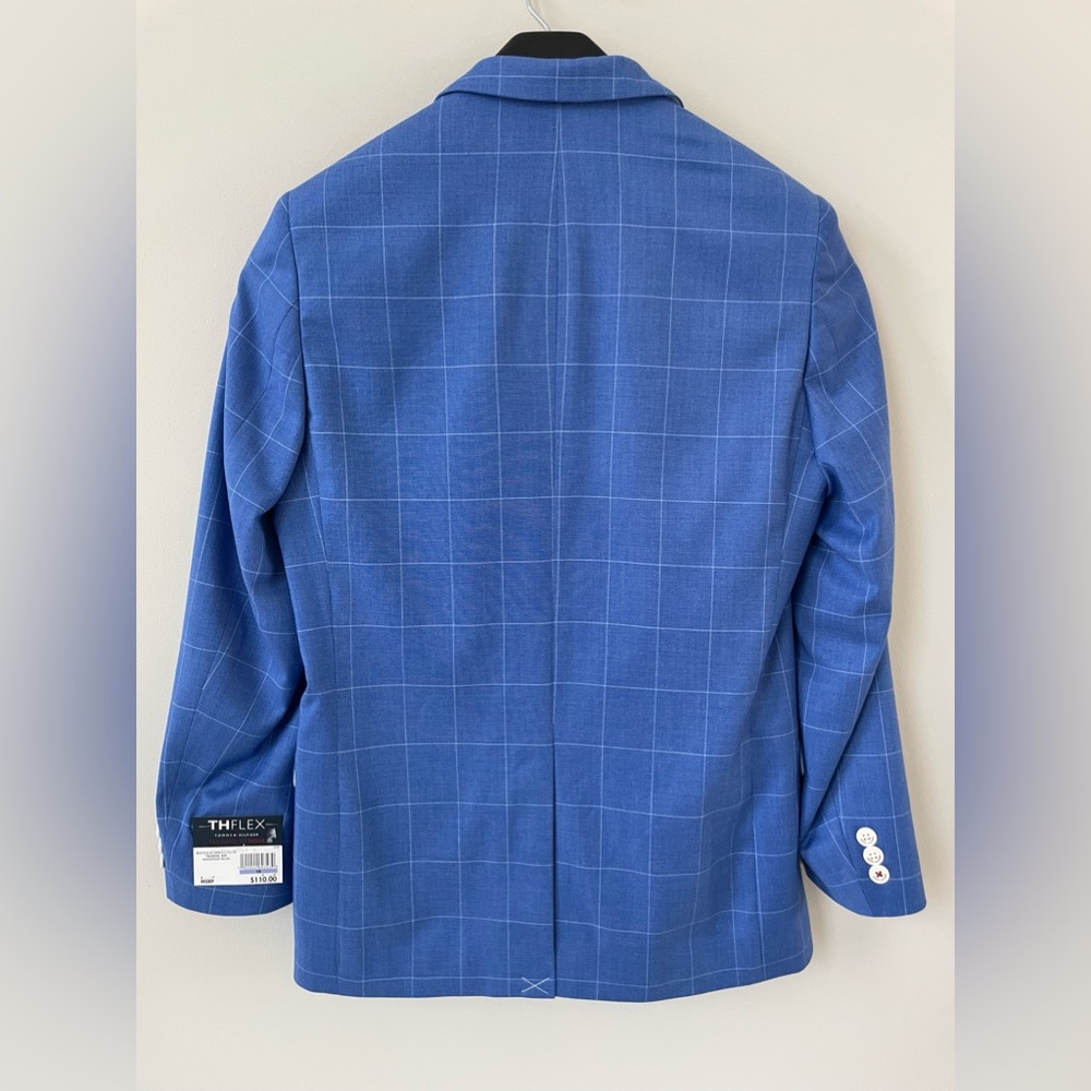 Tommy Hilfiger Boys 8-20 Windowpane Jacket - Picture 2 of 8